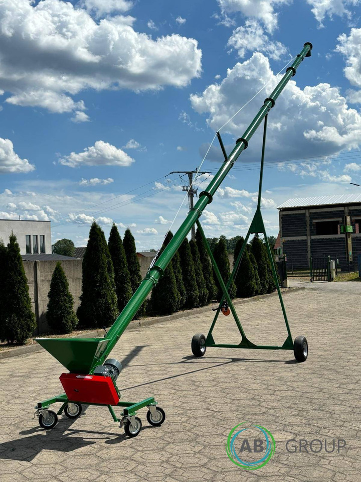 M-rol screw conveyor T401/1 with basket, Ø 110, 8 m - Послеуборочное оборудование: фото 2 M-rol screw conveyor T401/1 with basket, Ø 110, 8 m - Послеуборочное оборудование: фото 2