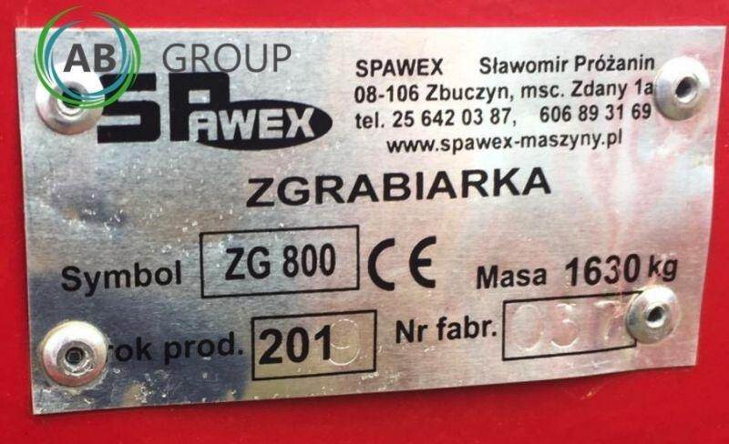 Spawex zgrabiarka Tajfun ZG-800 - Сеноворошилка: фото 2 Spawex zgrabiarka Tajfun ZG-800 - Сеноворошилка: фото 2