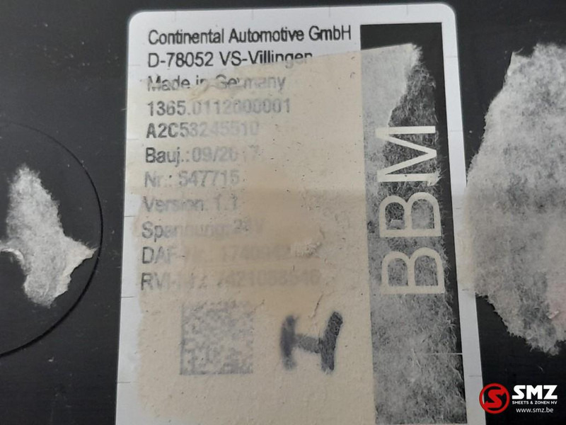 DAF Occ ECU BBM regeleenheid DAF - Блок управления для Грузовиков: фото 5 DAF Occ ECU BBM regeleenheid DAF - Блок управления для Грузовиков: фото 5
