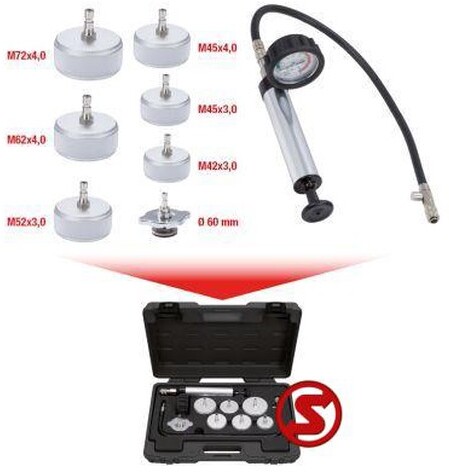 Diversen Koelsysteem tester truck 9dlg - Автомобильный инструмент: фото 2 Diversen Koelsysteem tester truck 9dlg - Автомобильный инструмент: фото 2