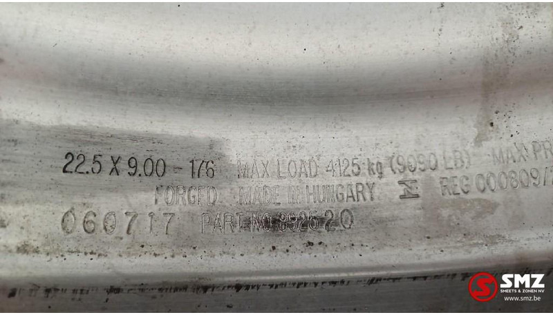 Diversen Occ set Alcoa aluminiumvelgen 9,00x22,5 - Колесный диск для Грузовиков: фото 5 Diversen Occ set Alcoa aluminiumvelgen 9,00x22,5 - Колесный диск для Грузовиков: фото 5