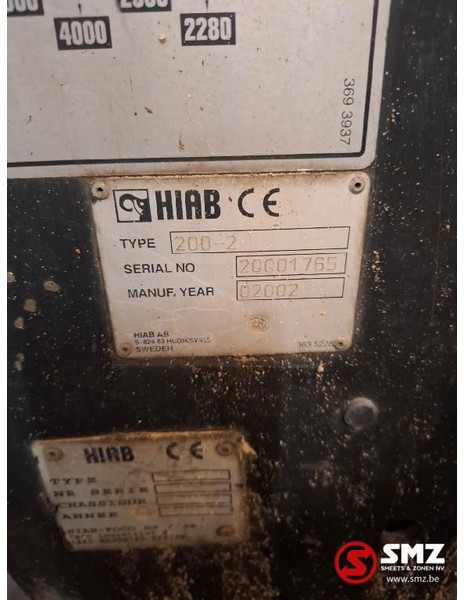 Hiab Occ Autolaadkraan Hiab 200C-2 - Стрела: фото 4 Hiab Occ Autolaadkraan Hiab 200C-2 - Стрела: фото 4