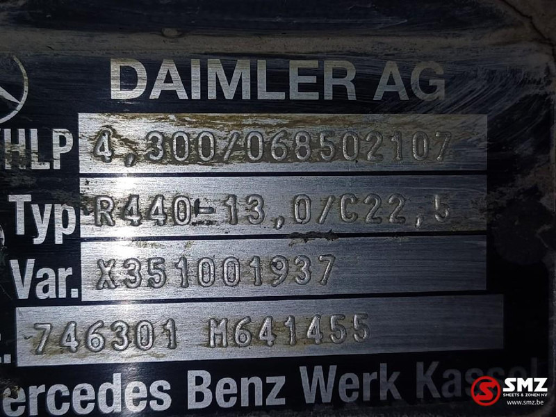 Mercedes-Benz Occ differentiëel R440-13,0 / C22,5 i=4,3 Mercedes - Дифференциал для Грузовиков: фото 5 Mercedes-Benz Occ differentiëel R440-13,0 / C22,5 i=4,3 Mercedes - Дифференциал для Грузовиков: фото 5