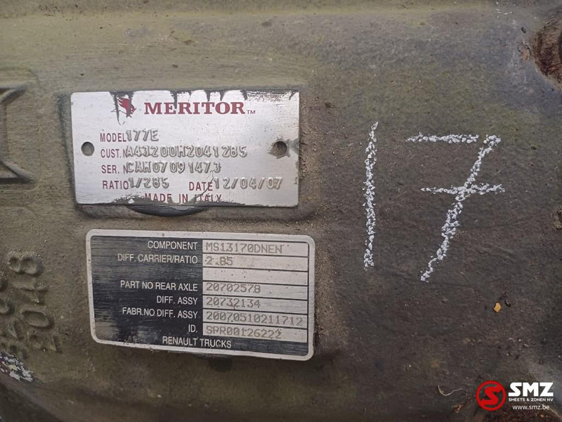 Renault Occ differentiëel 177E Meritor i=2,85 Renault - Дифференциал для Грузовиков: фото 5 Renault Occ differentiëel 177E Meritor i=2,85 Renault - Дифференциал для Грузовиков: фото 5