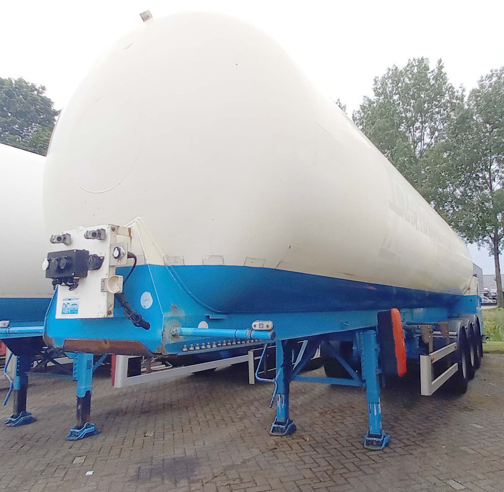 AGA Cryo Gas tank semi-trailer cryogenic used for nitrogen, argon, oxygen, LIN, LOX, LAR. - Полуприцеп-цистерна: фото 2 AGA Cryo Gas tank semi-trailer cryogenic used for nitrogen, argon, oxygen, LIN, LOX, LAR. - Полуприцеп-цистерна: фото 2