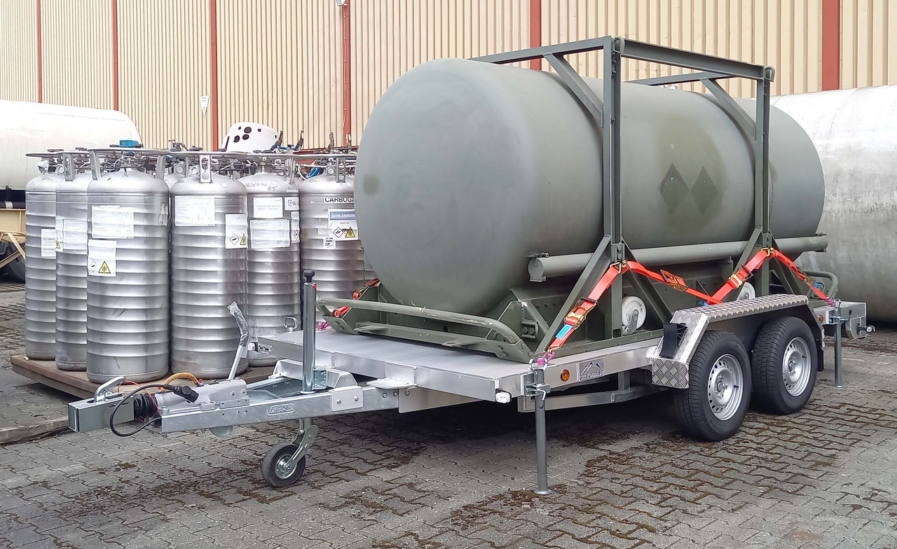 New Aurepa ADR Trailer tank nitrogen, oxygen, argon, gas, cryogenics CRYOBASE tanker - Прицеп-цистерна: фото 1 New Aurepa ADR Trailer tank nitrogen, oxygen, argon, gas, cryogenics CRYOBASE tanker - Прицеп-цистерна: фото 1