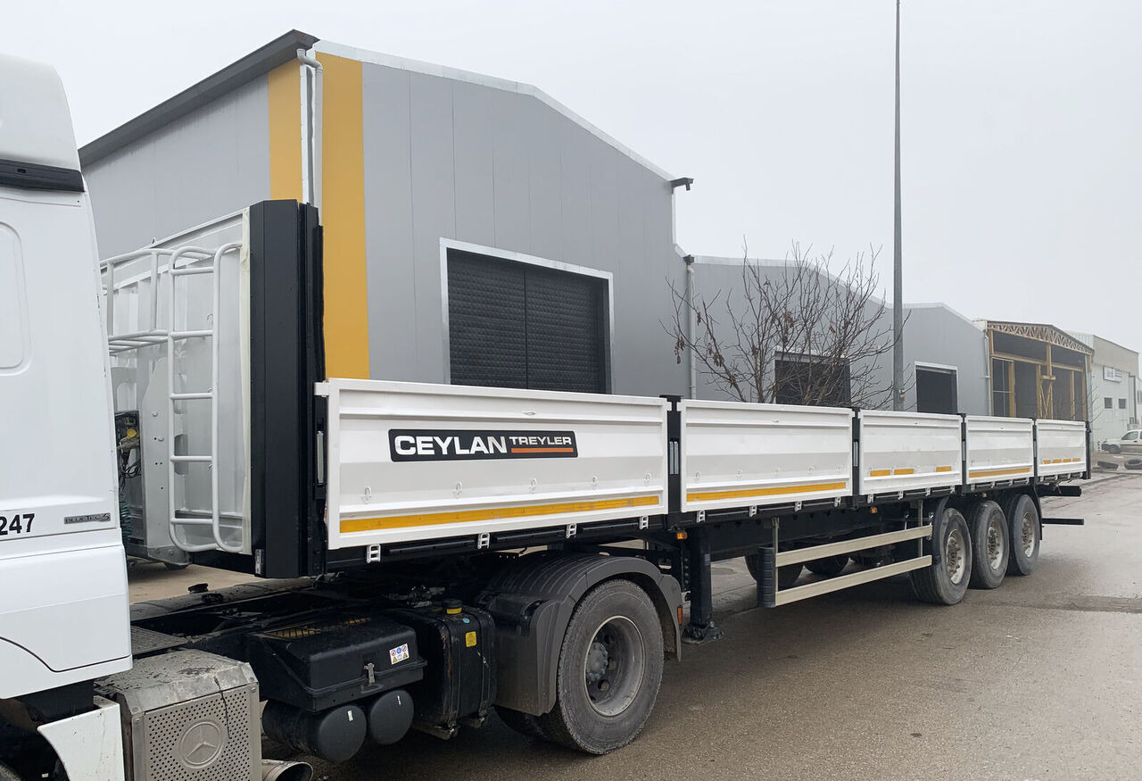 CEYLAN 3 AXLES FLATBED&PLATFORM WITH SIDE COVER - Полуприцеп бортовой/ Платформа: фото 4 CEYLAN 3 AXLES FLATBED&PLATFORM WITH SIDE COVER - Полуприцеп бортовой/ Платформа: фото 4