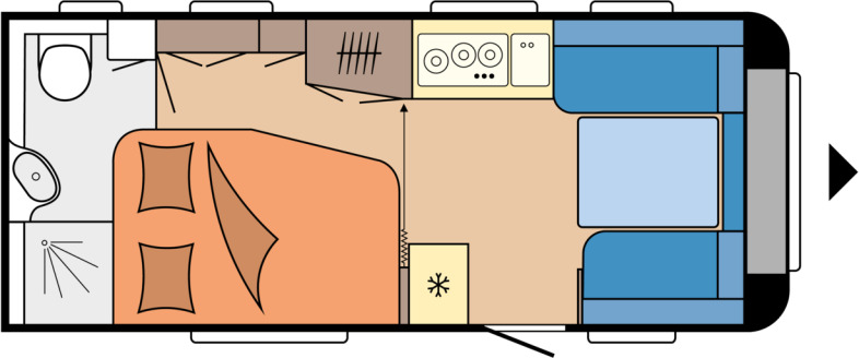 EXCELLENT 495 WFB - Прицеп дача: фото 1 EXCELLENT 495 WFB - Прицеп дача: фото 1
