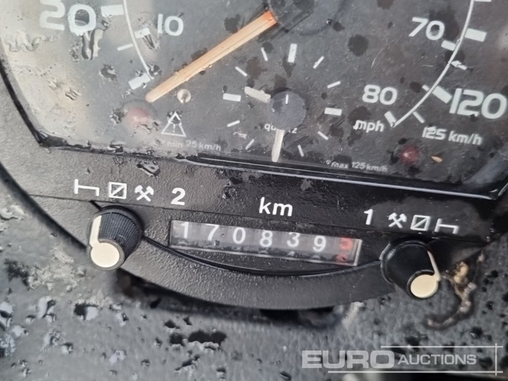 Грузовик-шасси 1989 Mercedes 1617: фото 28