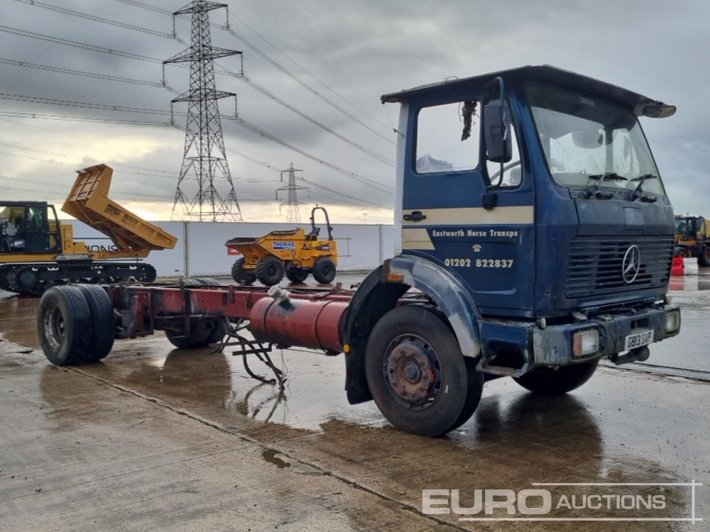 Грузовик-шасси 1989 Mercedes 1617: фото 7