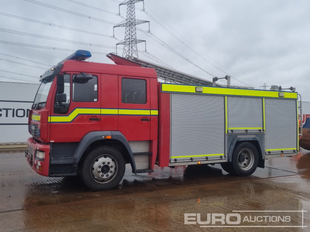 2002 MAN 4x2 Fire Engine, Automatic Gearbox (Reg. Docs. Available) (For Export Use Only) - Пожарная машина: фото 1 2002 MAN 4x2 Fire Engine, Automatic Gearbox (Reg. Docs. Available) (For Export Use Only) - Пожарная машина: фото 1