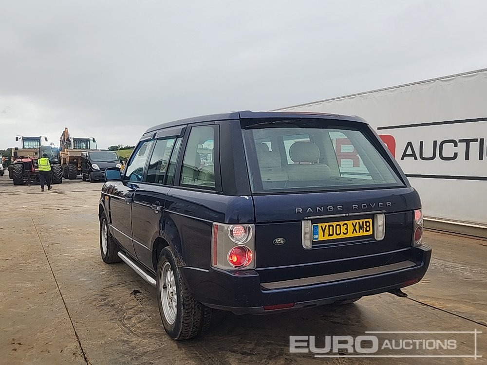 2003 Range Rover SE TD6 4WD Auto, Cruise Control, Lane Assist, Climate Control, A/C (Reg. Docs. Available) (NO VAT) - Внедорожник: фото 3 2003 Range Rover SE TD6 4WD Auto, Cruise Control, Lane Assist, Climate Control, A/C (Reg. Docs. Available) (NO VAT) - Внедорожник: фото 3