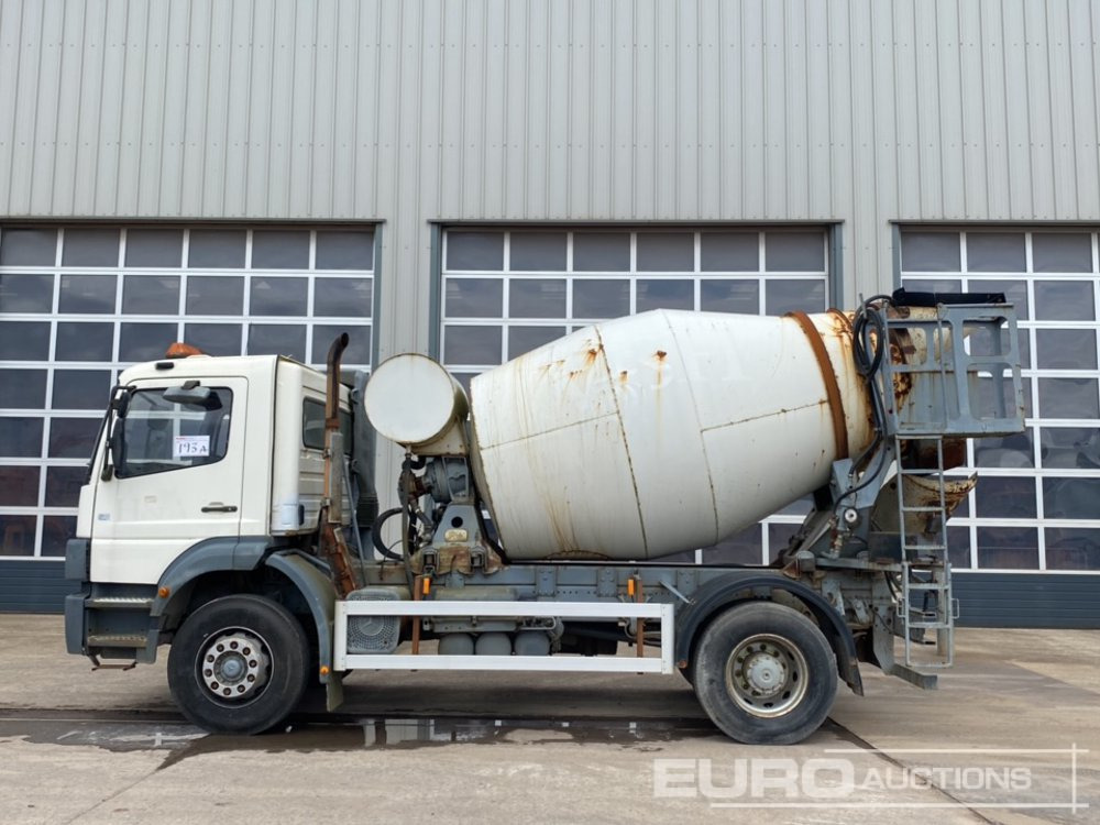 2004 Mercedes 4x2 Cement Mixer Lorry, Manual Gearbox, Hymix Equipment - Автобетоносмеситель: фото 2 2004 Mercedes 4x2 Cement Mixer Lorry, Manual Gearbox, Hymix Equipment - Автобетоносмеситель: фото 2