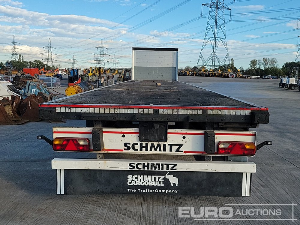 2006 Schmitz Tri Axle Flatbed Trailer - Полуприцеп бортовой/ Платформа: фото 4 2006 Schmitz Tri Axle Flatbed Trailer - Полуприцеп бортовой/ Платформа: фото 4