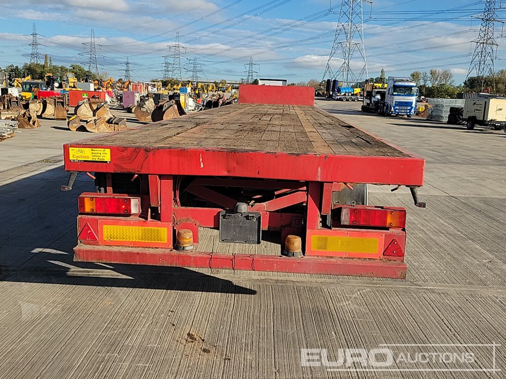 2007 Corus CTS1524-3SA - Полуприцеп бортовой/ Платформа: фото 4 2007 Corus CTS1524-3SA - Полуприцеп бортовой/ Платформа: фото 4