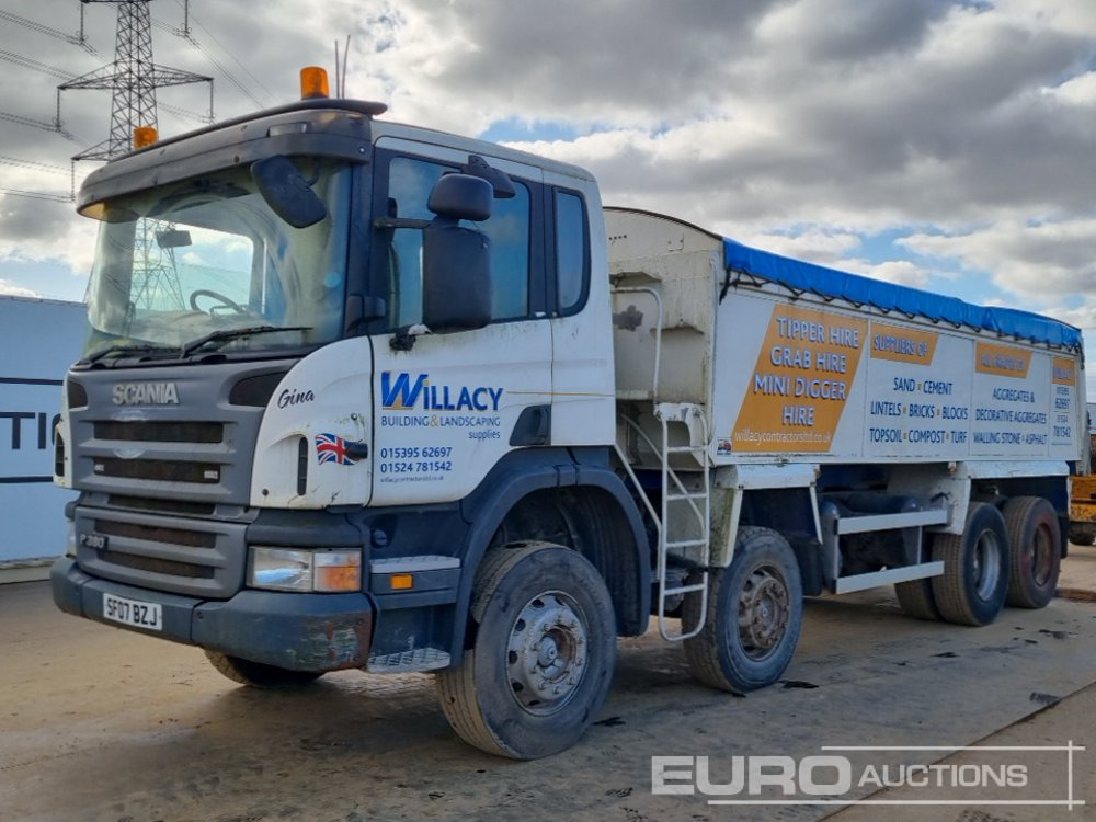 2007 Scania P380 - Самосвал: фото 1 2007 Scania P380 - Самосвал: фото 1