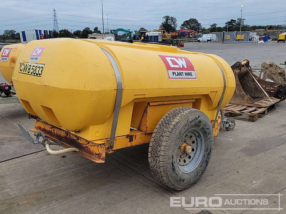 2010 Trailer Engineering Single Axle Plastic Water Bowser, Dust Suppression Unit, Honda Engine - Резервуар для хранения: фото 5 2010 Trailer Engineering Single Axle Plastic Water Bowser, Dust Suppression Unit, Honda Engine - Резервуар для хранения: фото 5