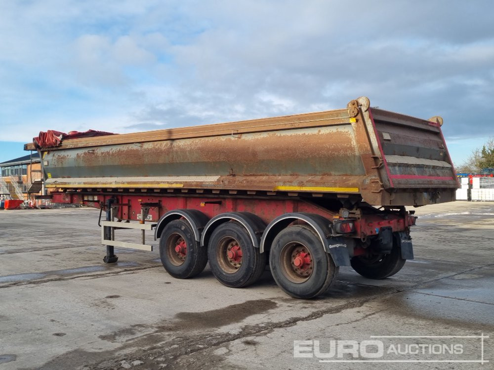 2011 SDC Tri Axle Kelly Steel Tipping Trailer, Easy Sheet - Самосвальный полуприцеп: фото 3 2011 SDC Tri Axle Kelly Steel Tipping Trailer, Easy Sheet - Самосвальный полуприцеп: фото 3