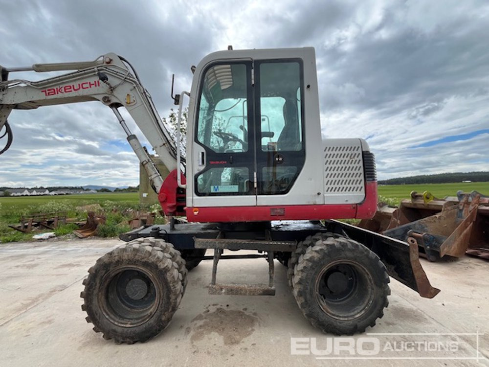 2011 Takeuchi TB175W - Колёсный экскаватор: фото 1 2011 Takeuchi TB175W - Колёсный экскаватор: фото 1