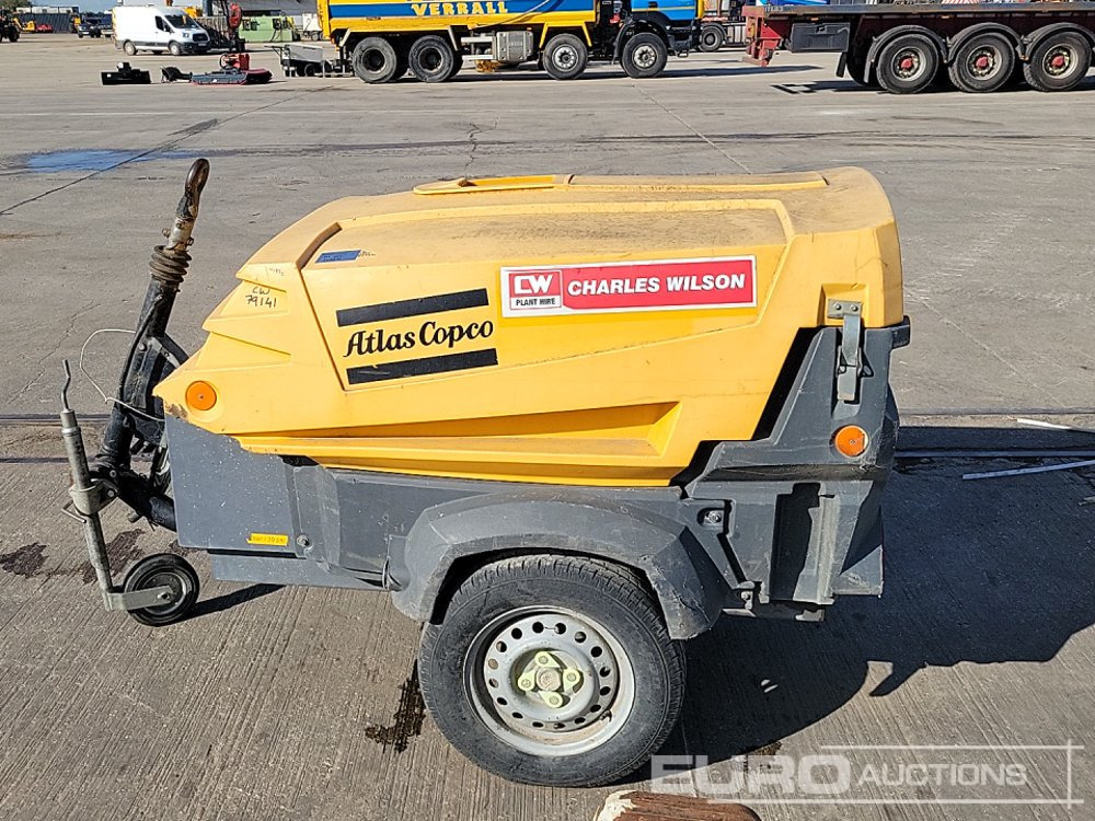 2012 Atlas Copco XAS37 - Воздушный компрессор: фото 2 2012 Atlas Copco XAS37 - Воздушный компрессор: фото 2