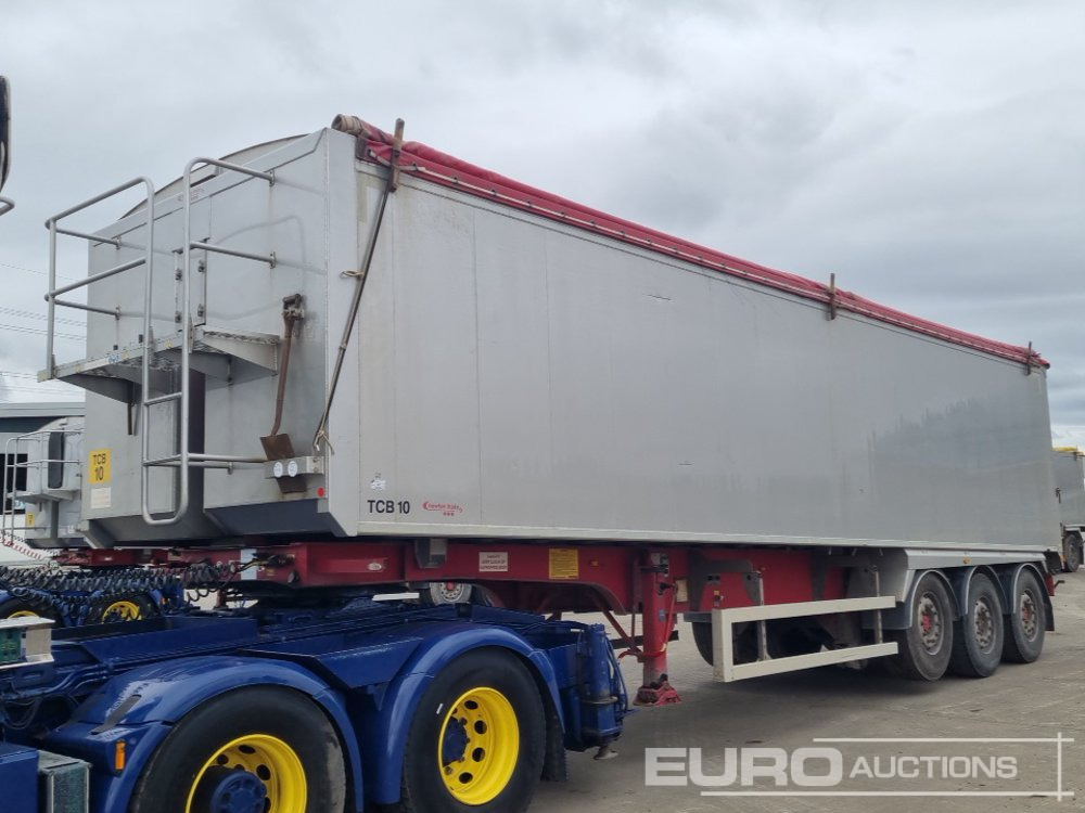 2013 Fruehauf Tri Axle Bulk Tipping Trailer, Lift Axle, Easy Sheet - Самосвальный полуприцеп: фото 1 2013 Fruehauf Tri Axle Bulk Tipping Trailer, Lift Axle, Easy Sheet - Самосвальный полуприцеп: фото 1