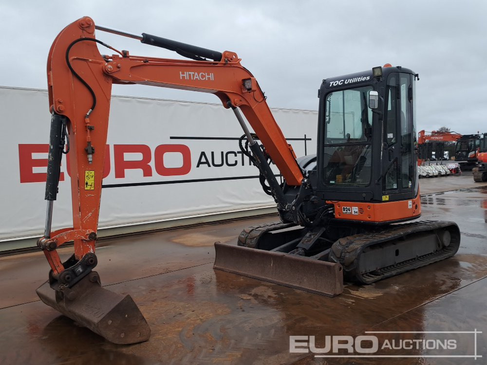 2013 Hitachi ZX52U-3 CLR - Мини-экскаватор: фото 1 2013 Hitachi ZX52U-3 CLR - Мини-экскаватор: фото 1