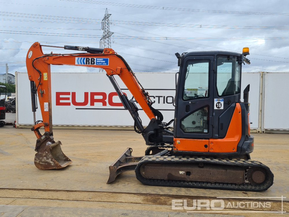 2013 Hitachi ZX55U-5A CLR - Мини-экскаватор: фото 2 2013 Hitachi ZX55U-5A CLR - Мини-экскаватор: фото 2