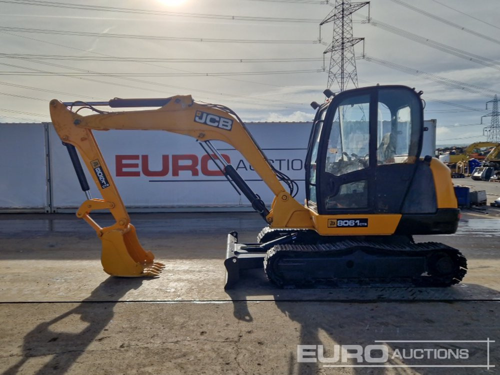 2013 JCB 8061 - Мини-экскаватор: фото 2 2013 JCB 8061 - Мини-экскаватор: фото 2
