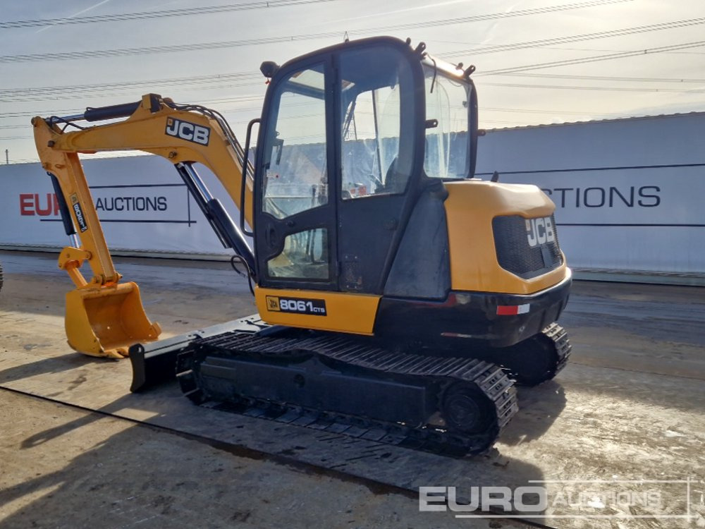 2013 JCB 8061 - Мини-экскаватор: фото 3 2013 JCB 8061 - Мини-экскаватор: фото 3