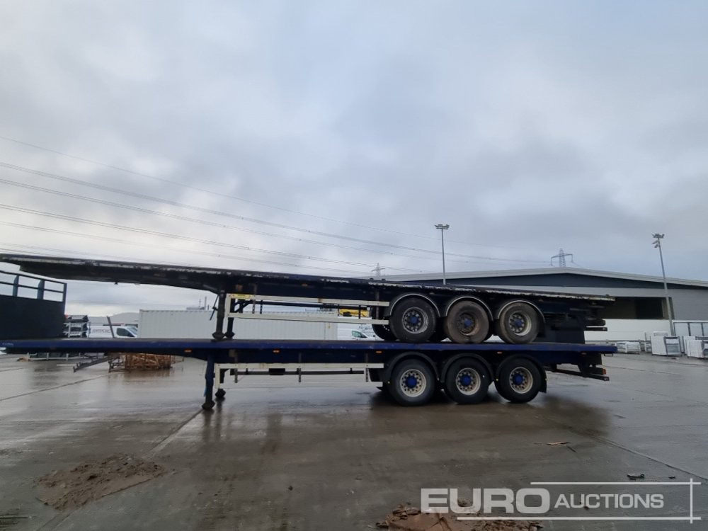 2013 SDC Tri Axle Flat Bed Trailer - Полуприцеп бортовой/ Платформа: фото 2 2013 SDC Tri Axle Flat Bed Trailer - Полуприцеп бортовой/ Платформа: фото 2
