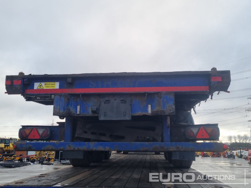 2013 SDC Tri Axle Flat Bed Trailer - Полуприцеп бортовой/ Платформа: фото 4 2013 SDC Tri Axle Flat Bed Trailer - Полуприцеп бортовой/ Платформа: фото 4