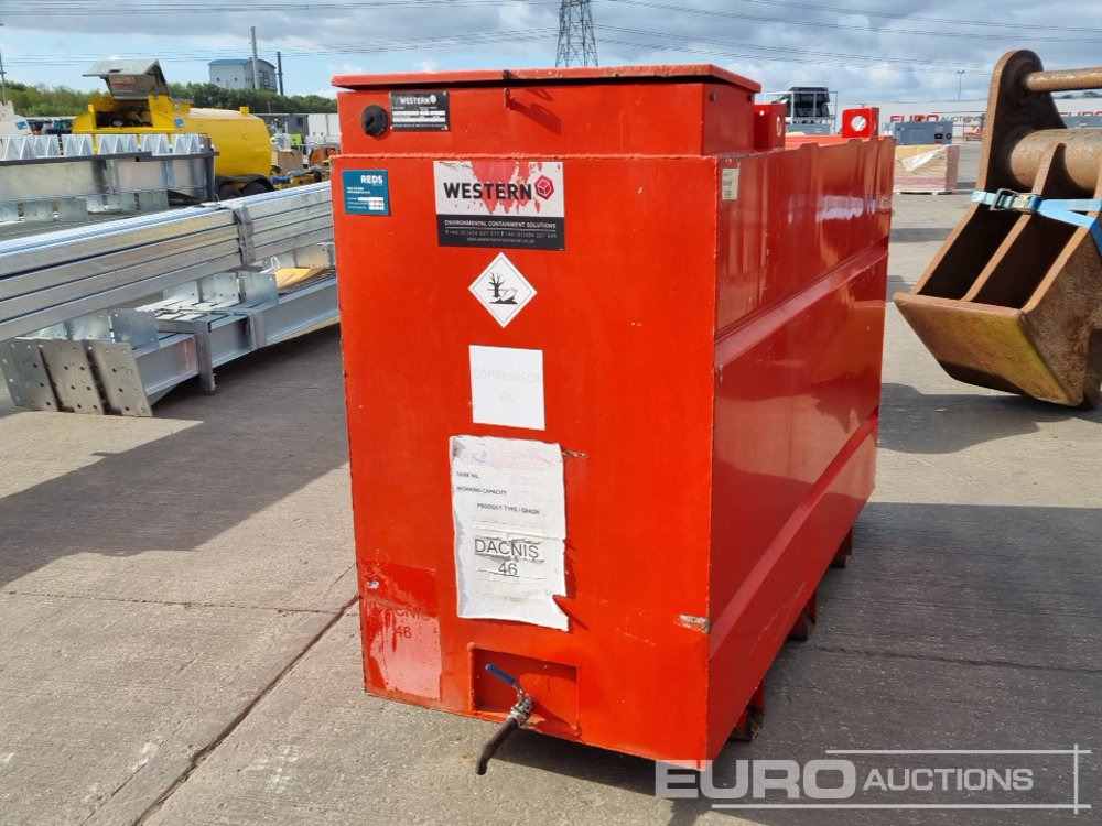 2013 Western Bunded Compressor Oil Tank - Резервуар для хранения: фото 1 2013 Western Bunded Compressor Oil Tank - Резервуар для хранения: фото 1