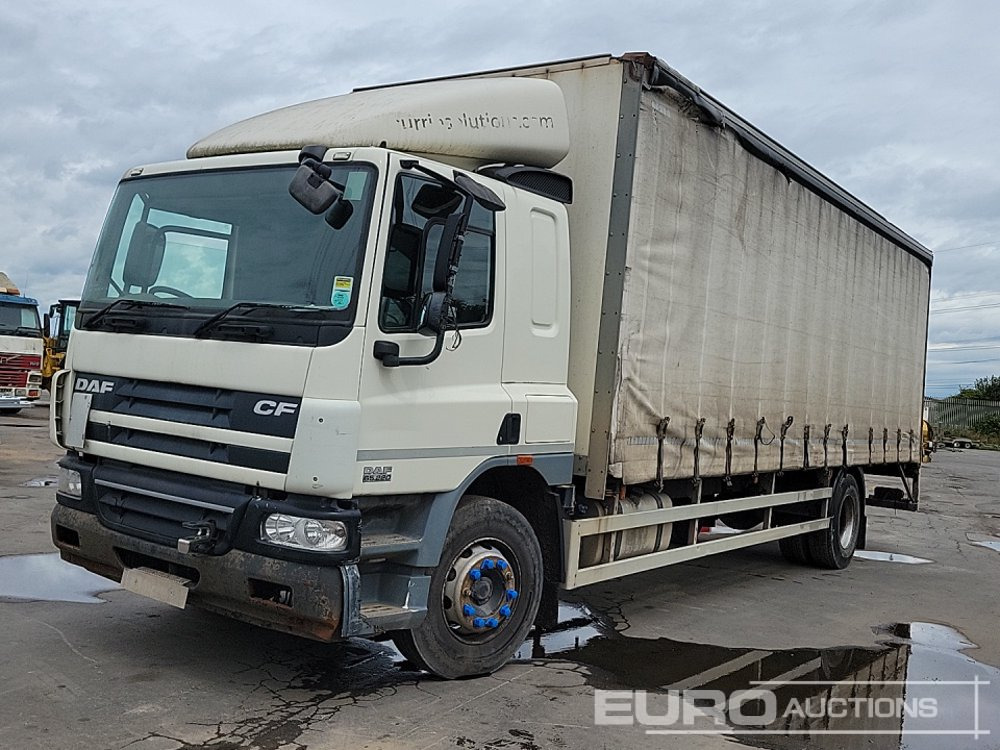 2014 DAF CF65.220 - Тентованный грузовик: фото 1 2014 DAF CF65.220 - Тентованный грузовик: фото 1