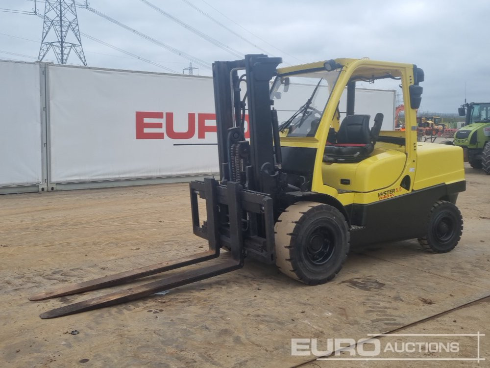 2014 Hyster H5.5FT - Вилочный погрузчик: фото 1 2014 Hyster H5.5FT - Вилочный погрузчик: фото 1