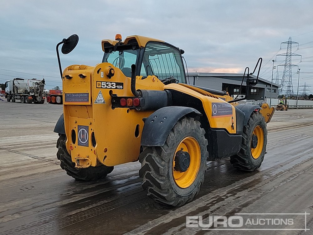 2014 JCB 533-105 - Телескопический погрузчик: фото 5 2014 JCB 533-105 - Телескопический погрузчик: фото 5