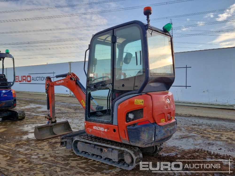 2014 Kubota KX016-4 - Мини-экскаватор: фото 3 2014 Kubota KX016-4 - Мини-экскаватор: фото 3