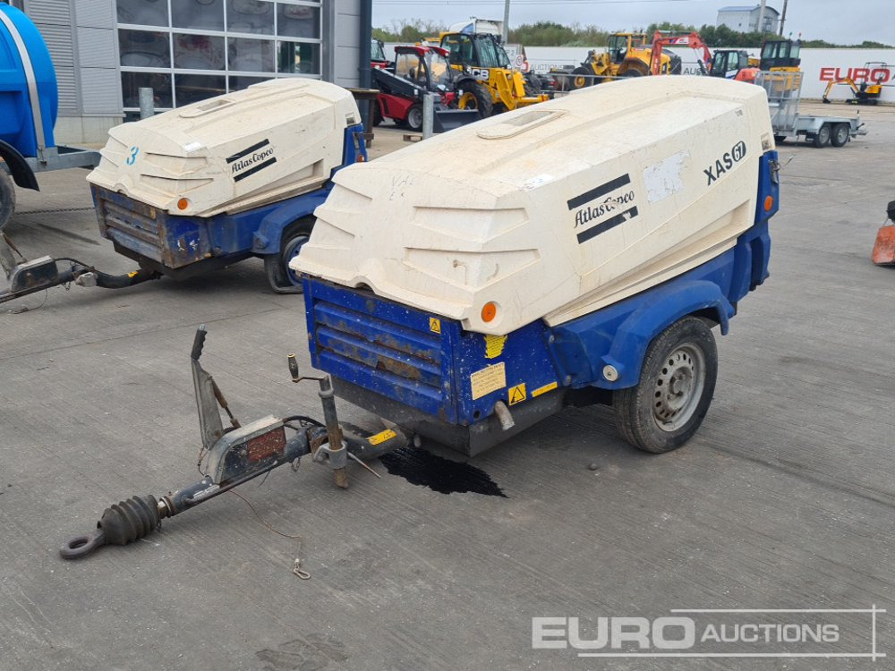 2015 Atlas Copco XAS67KD - Воздушный компрессор: фото 1 2015 Atlas Copco XAS67KD - Воздушный компрессор: фото 1