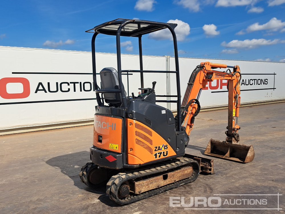 2015 Hitachi ZX17U-2 YLR - Мини-экскаватор: фото 5 2015 Hitachi ZX17U-2 YLR - Мини-экскаватор: фото 5