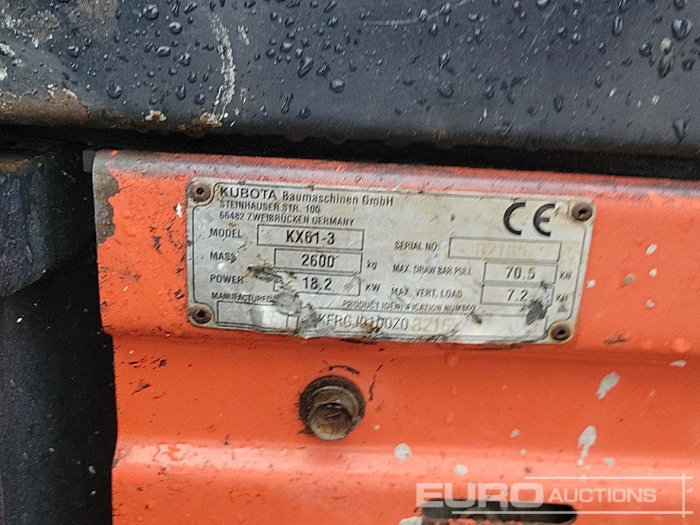 Мини-экскаватор 2015 Kubota KX61-3: фото 49 Мини-экскаватор 2015 Kubota KX61-3: фото 49