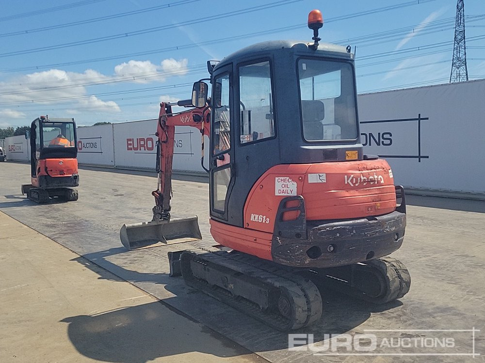 2015 Kubota KX61-3 - Мини-экскаватор: фото 3 2015 Kubota KX61-3 - Мини-экскаватор: фото 3