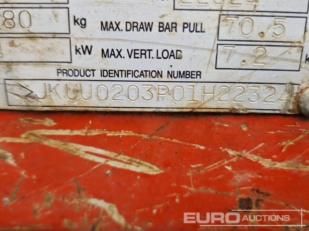 Мини-экскаватор 2015 Kubota U20-3EU: фото 50