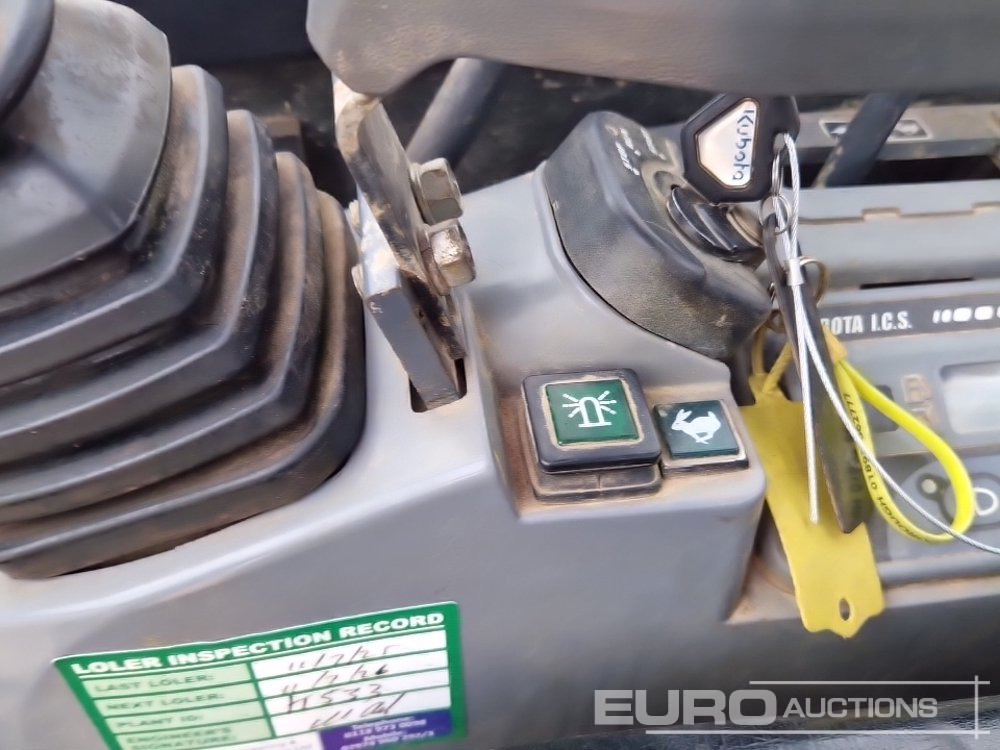 Мини-экскаватор 2015 Kubota U20-3EU: фото 45