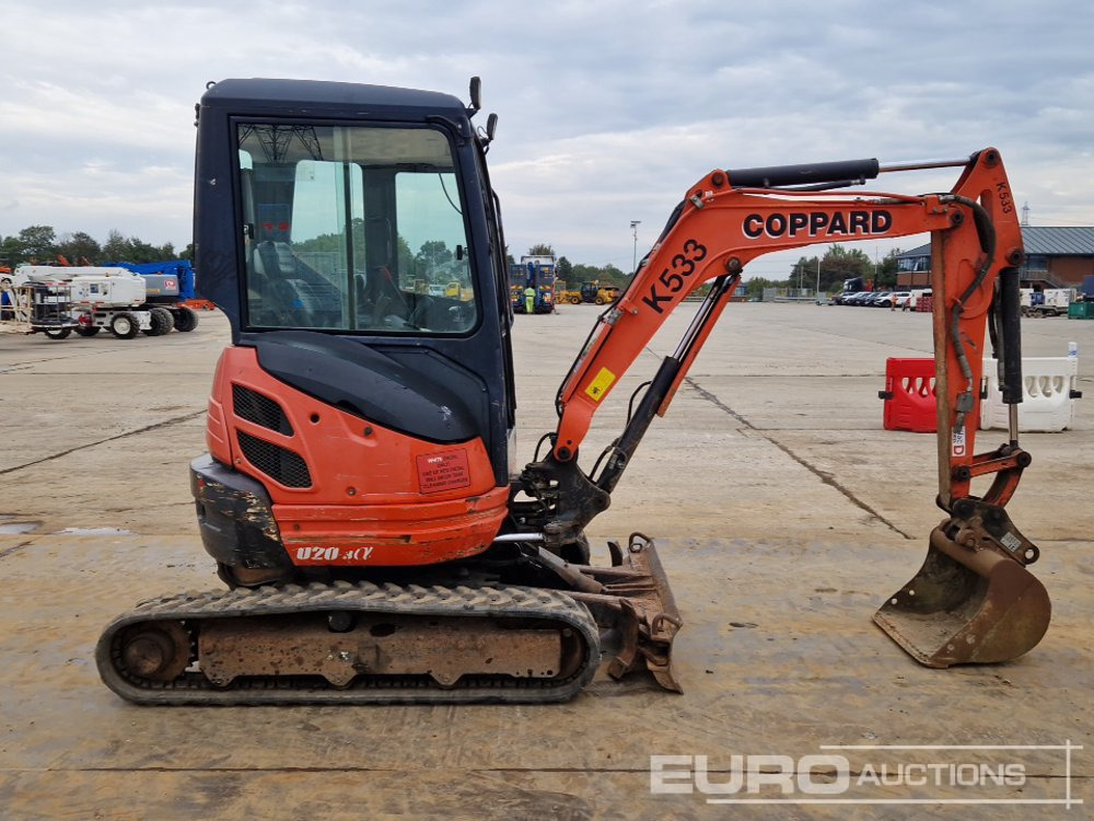 Мини-экскаватор 2015 Kubota U20-3EU: фото 6