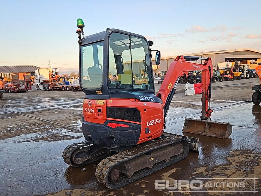 2015 Kubota U27-4 - Мини-экскаватор: фото 5 2015 Kubota U27-4 - Мини-экскаватор: фото 5