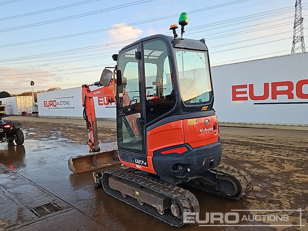 2015 Kubota U27-4 - Мини-экскаватор: фото 3 2015 Kubota U27-4 - Мини-экскаватор: фото 3