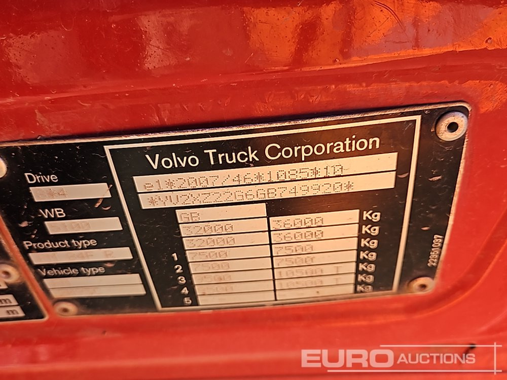 Самосвал 2015 Volvo FMX410: фото 37