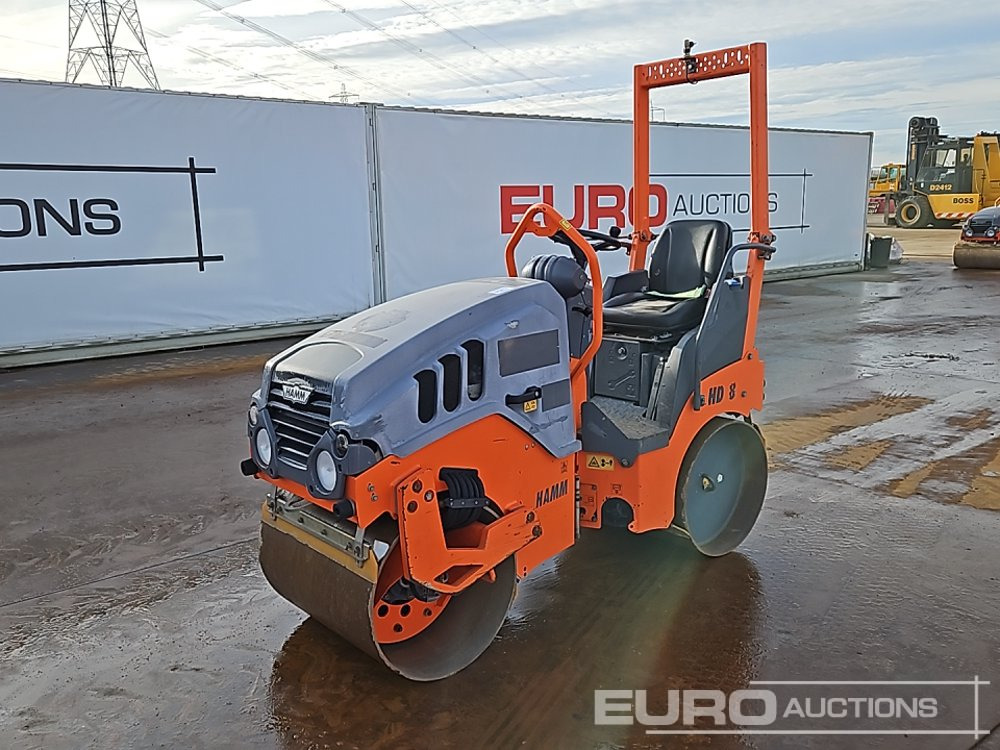 2016 Hamm HD8VV - Каток: фото 1 2016 Hamm HD8VV - Каток: фото 1