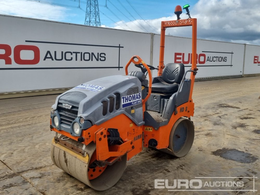 2016 Hamm HD8VV - Каток: фото 1 2016 Hamm HD8VV - Каток: фото 1