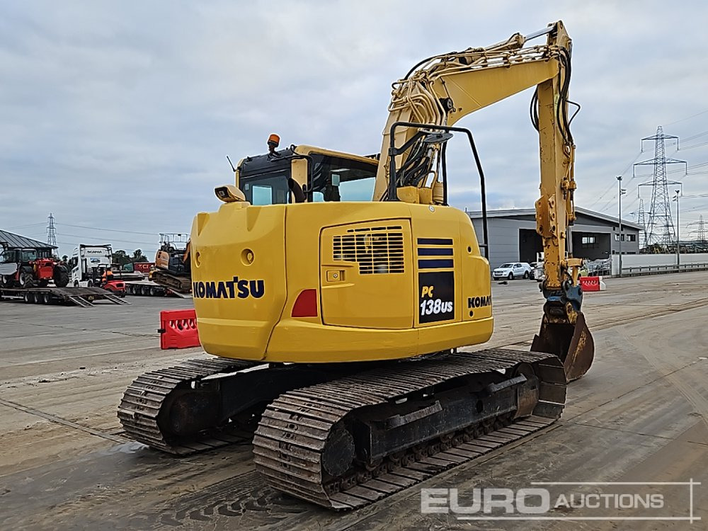2016 Komatsu PC138US-10 - Гусеничный экскаватор: фото 5 2016 Komatsu PC138US-10 - Гусеничный экскаватор: фото 5
