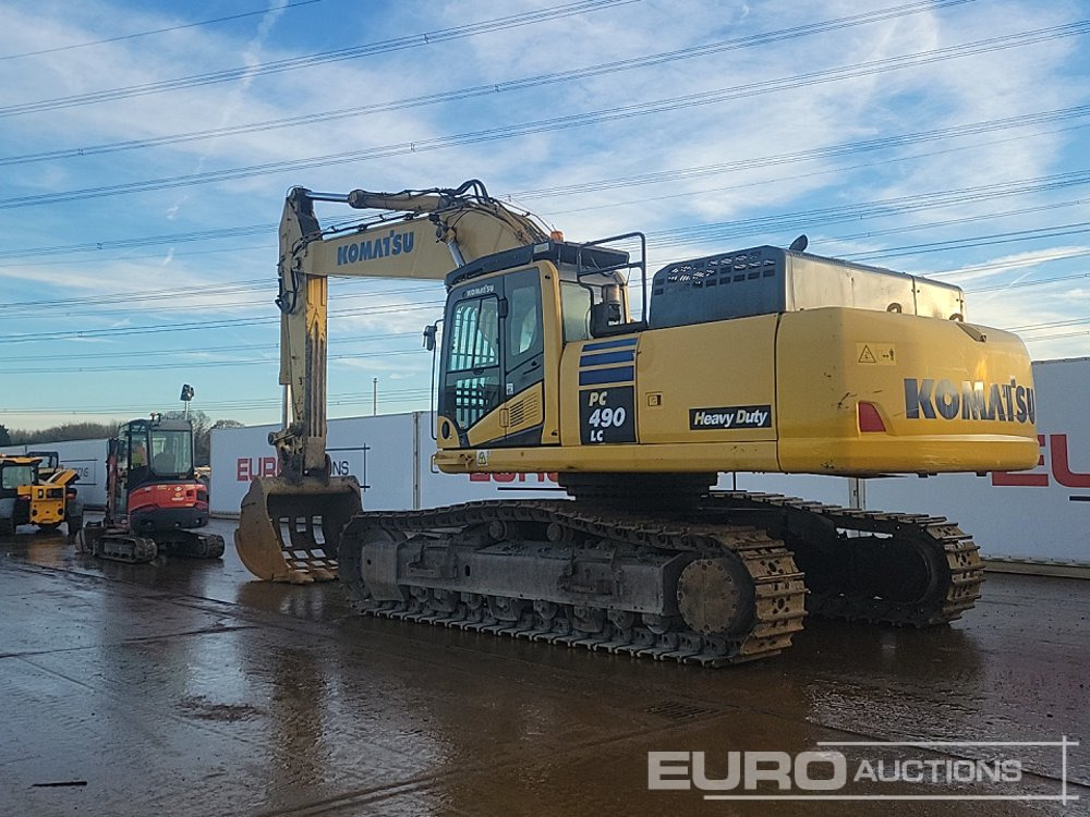 2016 Komatsu PC490LC-10 - Гусеничный экскаватор: фото 3 2016 Komatsu PC490LC-10 - Гусеничный экскаватор: фото 3